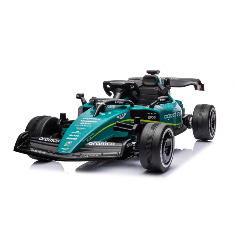 Elektrické autíčko Formula 1 Aston Martin Cognizant Aramco zelená